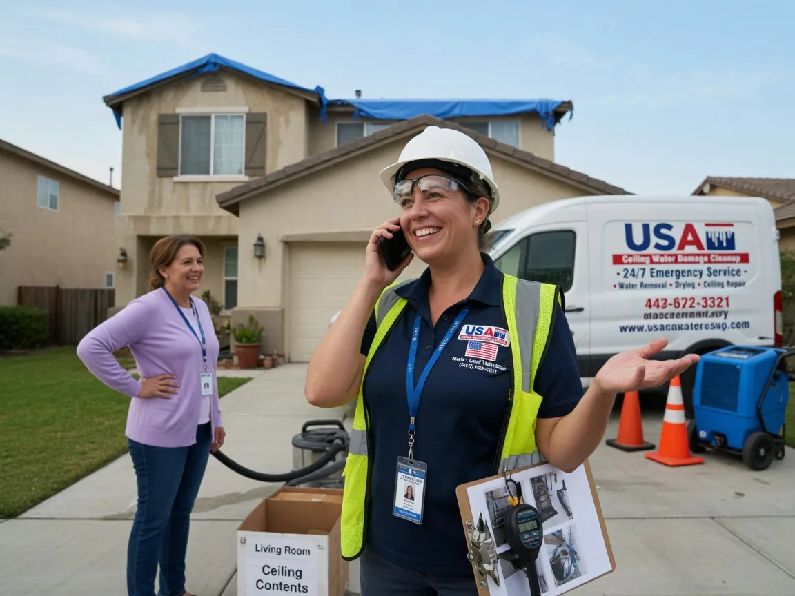 Ceiling Water Damage Restoration Nathalie, VA FAQs